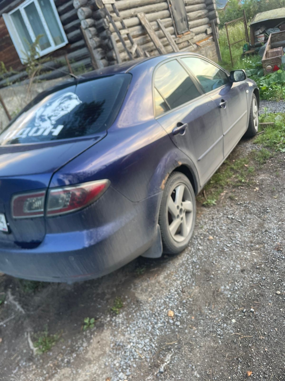 Автомобиль MAZDA 6, 2004г.в., VIN: JMZGG12F251267965, цвет синий
