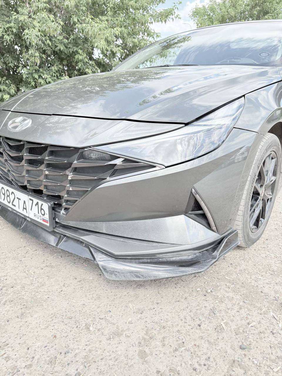 Легковой автомобиль марки: HYUNDAI, модели: Elantra, год выпуска: 2023 г., идентификационный номер (VIN): MXHLN41BBPK493115