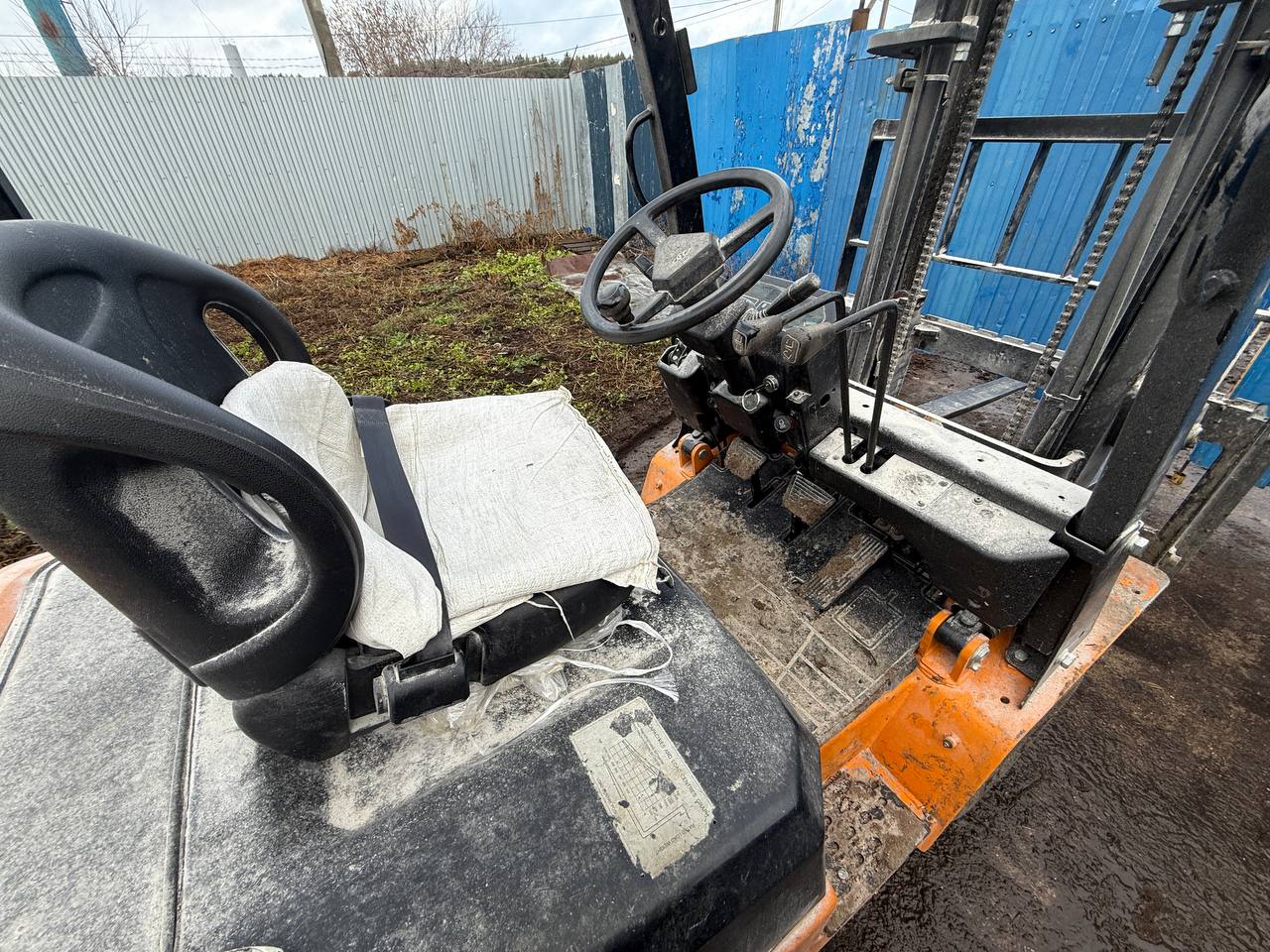 Автопогрузчик CPQD15N-RW21-YO, 2018 года выпуска, PIN F3AH02989, модель, номер двигателя GK21, 002403, цвет желтый