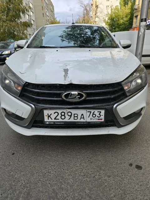 Автомобиль, VIN XTAGFL110MY505594. Марка, модель LADA VESTA GFL110, Тип ТС Легковой седан, Шасси (рама) № ОТСУТСТВУЕТ, Кузов (кабина, прицеп) № XTAGFL110MY505594, Цвет Белый, рег./зн. К 289 ВА 763, 2020 г/в
