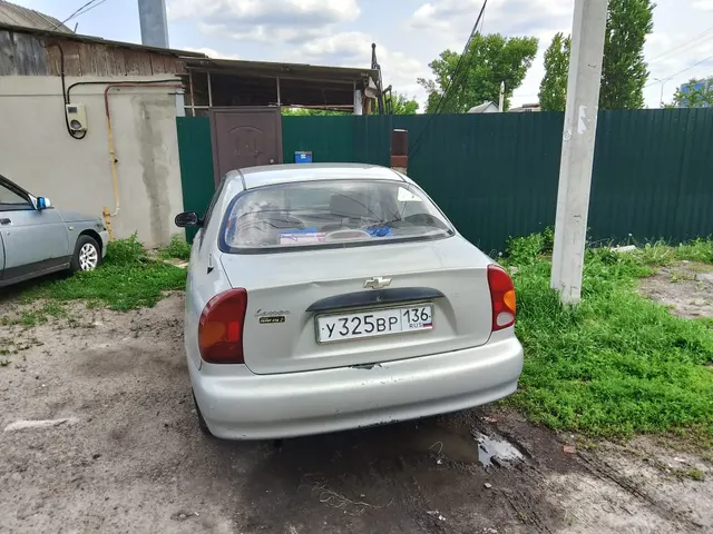 Легковой автомобиль, марка: Шевроле, модель: Ланос, год изготовления: 2007, цвет: Серебристый , VIN: Y6DTF69Y070063898, ПТС: 36 РМ391589, г/н: У325ВР136, изготовитель (страна): Бразилия, модель двигателя: А15SMS, тип двигателя: бензиновый на бензине, двигатель №: А15SMS, мощность двигателя, л. с. (кВт): 86 (63,3), рабочий объем двигателя, куб. см: 1498, шасси (рама) № отсутствует, кузов №: Y6DTF69Y070063898, экологический класс: второй, разрешенная максимальная масса 1595 кг, масса без нагрузки 1111 кг