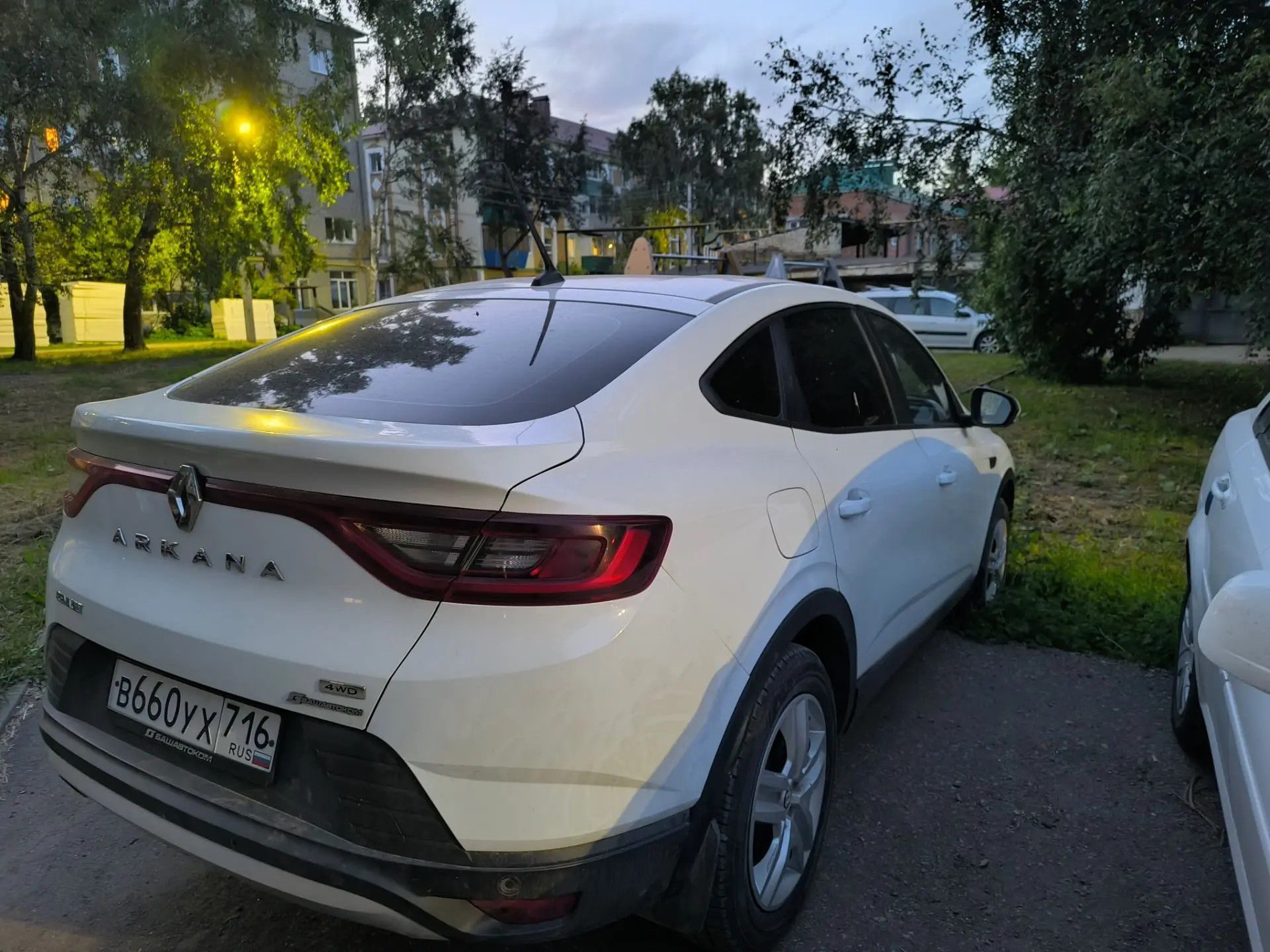 Транспортное средство РЕНО АРКАНА, 2019 г.в. VIN X7LRJC4B263878342, г.р.з. В660УХ716