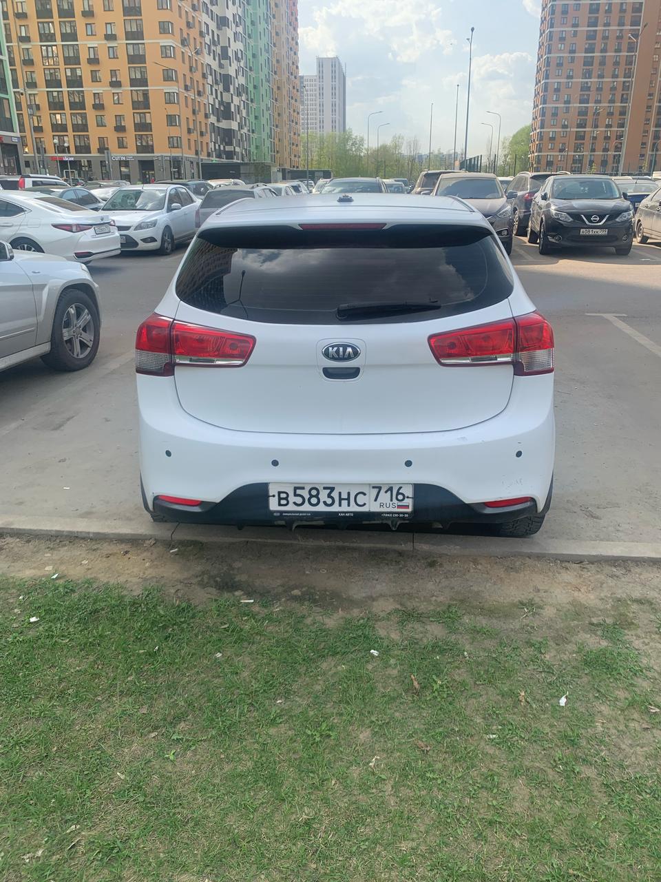 Легковой автомобиль KIA RIO, VIN: Z94CB51BBHR102739, 2017 года выпуска,