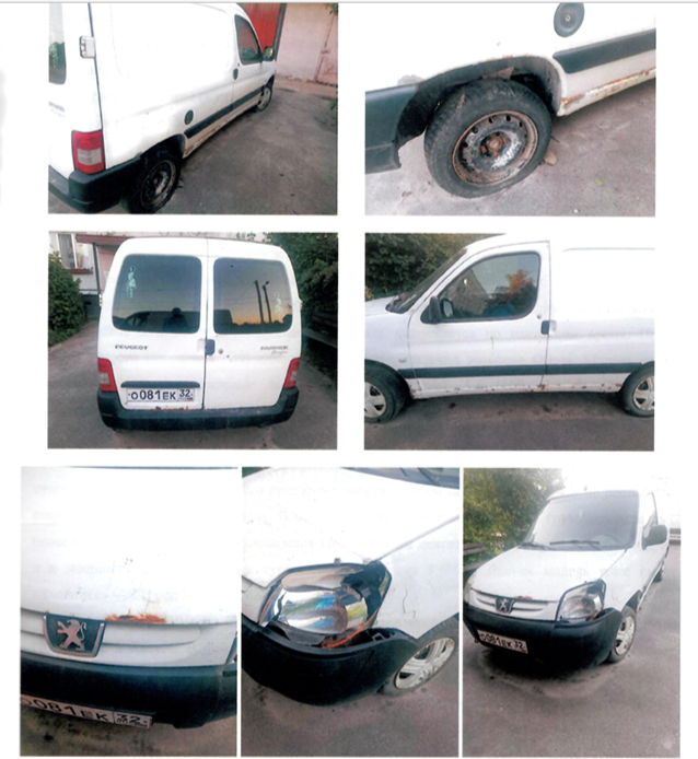 Транспортное средство PEUGEOT PARTNER, год изготовления: 2008, VIN: VF3GCKFWC8N047562