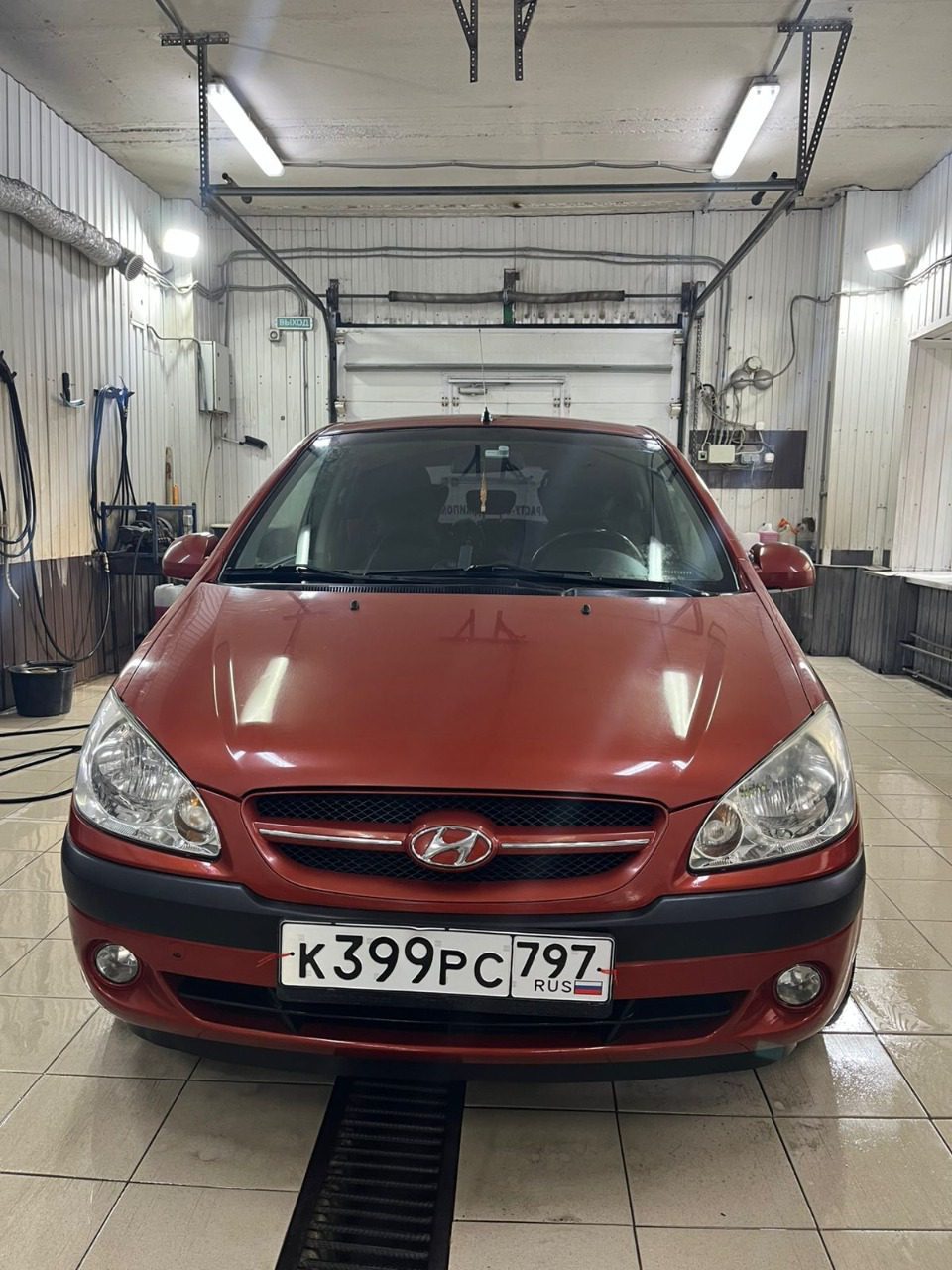 легковой автомобиль Hyundai Gets GLS 1.6 AT, 2007года выпуска, VIN: KMHBU51BP8U771856, КПП механическая