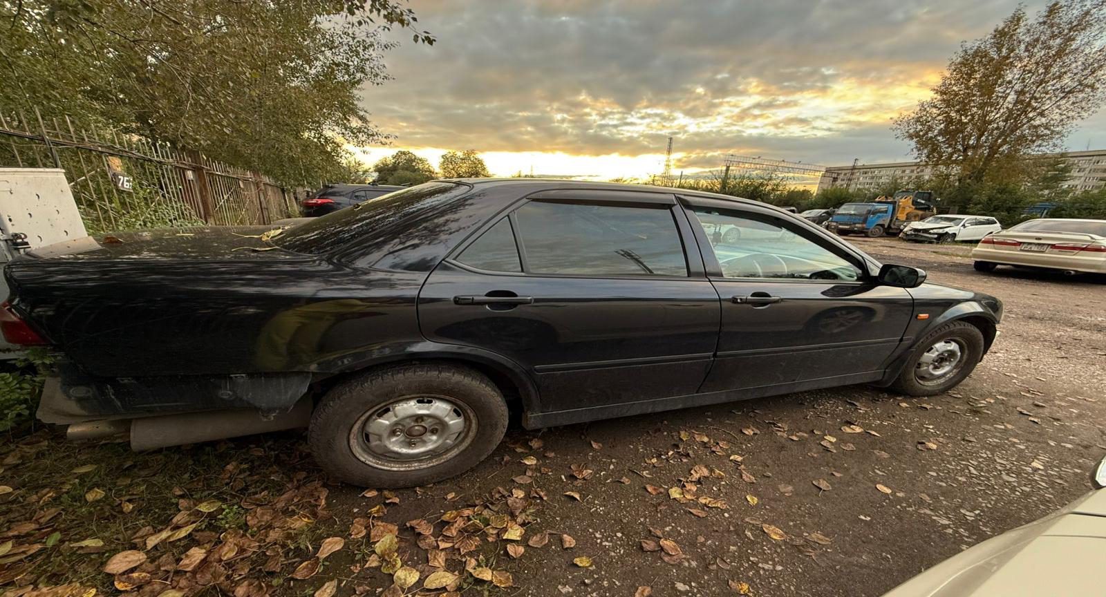 Автомобиль легковой, седан, марка: Honda Torneo, год изготовления: 2000, цвет: черный, VIN: отсутствует, ПТС: 24 НТ 763754, г/н: К372ХЕ38, тип двигателя: бензиновый, двигатель №: F13B-2026102, мощность двигателя, л. с. (кВт): 140 л. с. (10,9 кВт), организация-изготовитель ТС: Хонда Мотор (Япония)