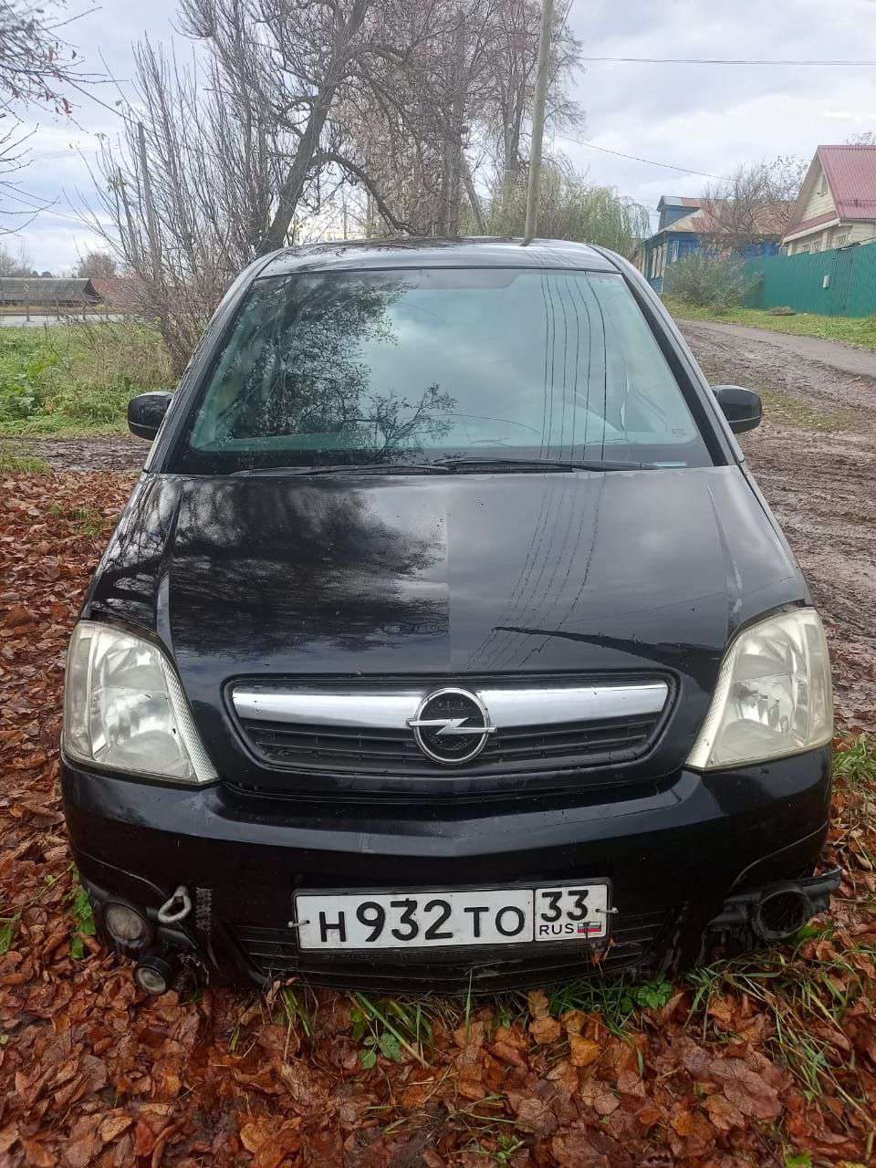 Легковой автомобиль, марка: Opel, модель: Meriva, год изготовления: 2007, цвет: черный , VIN: W0L0XCE7584085463, мощность двигателя, л. с. (кВт): 105, рабочий объем двигателя, куб. см: 1598 (не на ходу, требуется ремонт, замена двигателя).
