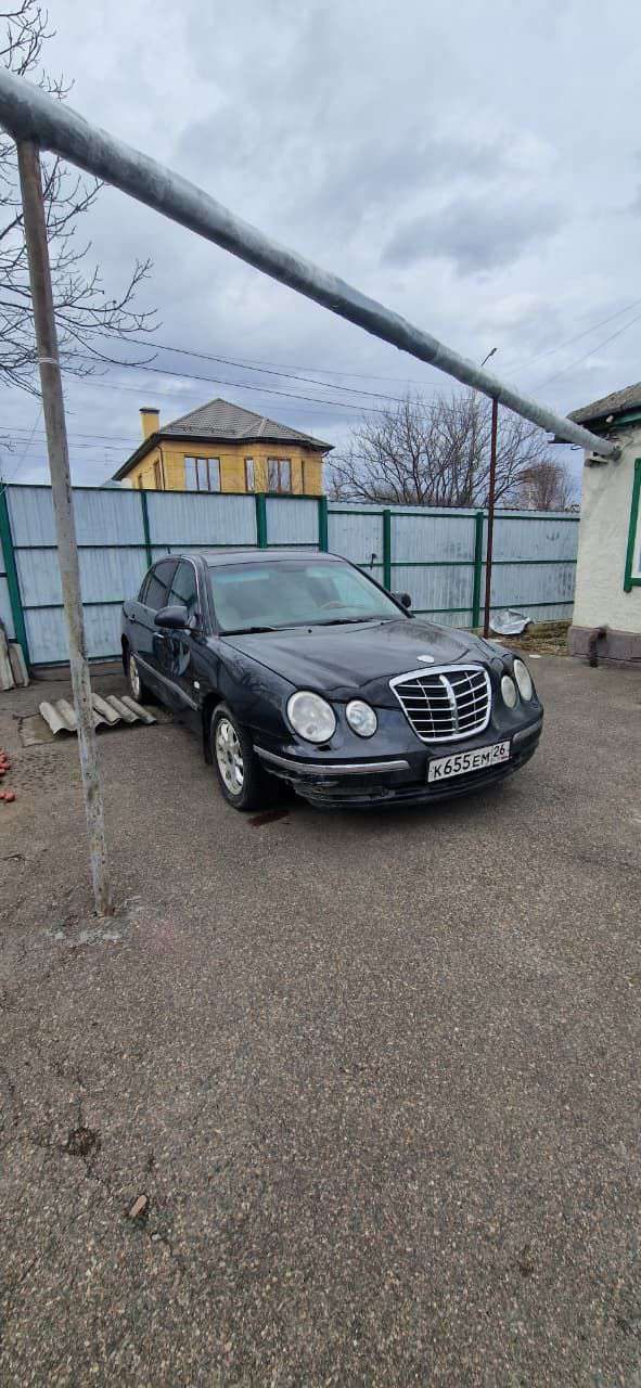 Легковой автомобиль, марка: КИА ОПИРУС, модель: KIA OPIRUS, год изготовления: 2005, цвет: темно-серый металлик, VIN: KNELD224345042389, ПТС: 26 ОУ № 657526, г/н: 26 ОУ 657526, изготовитель (страна): КОРЕЯ, модель двигателя: G6CU4946764, тип двигателя: Бензиновый, двигатель №: G6CU4946764, мощность двигателя, л. с. (кВт): 149/203, рабочий объем двигателя, куб. см: 3497, шасси (рама) № ОТСУТСВУЕТ , кузов №: KNELD224345042389, экологический класс: нулевой, разрешенная максимальная масса 2390 кг, масса без нагрузки 1925 кг, организация-изготовитель ТС: КИА МОТОРС КОРПОРЕЙШН. Требуется ремонт (замена узлов) двигателя.