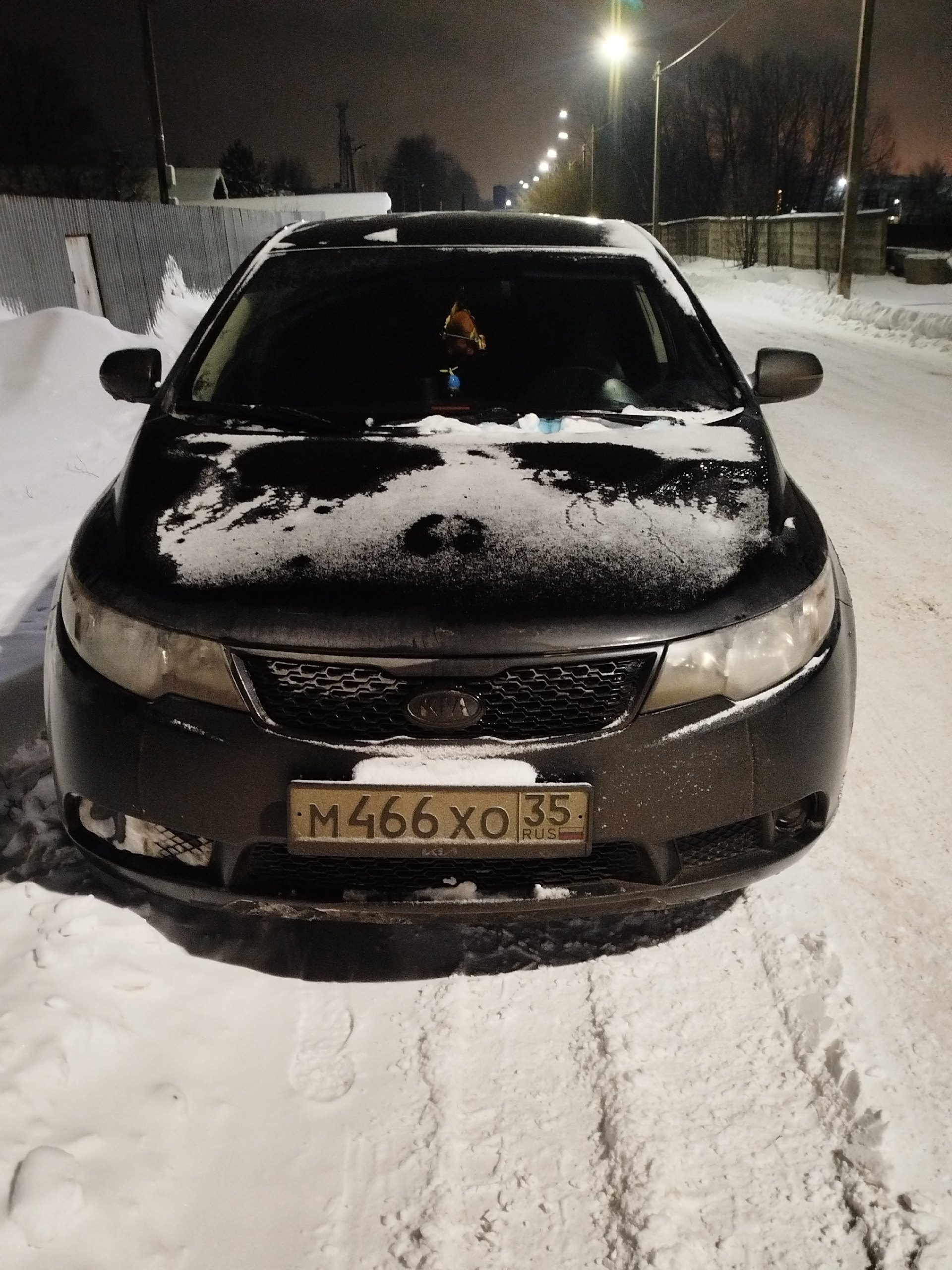 легковой автомобиль, марка KIA TD (CERATO, FORTE), 2013 года выпуска, VIN XWEFU411AD0005547, цвет черный, гос. номер М466ХО35