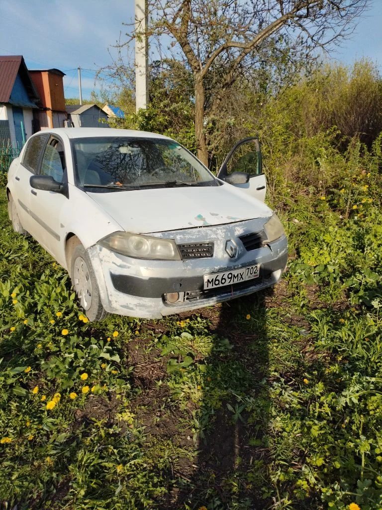 РЕНО MEGANE II, 2008 г.в., VIN: VF1LM0C0H40545597, цвет: белый.