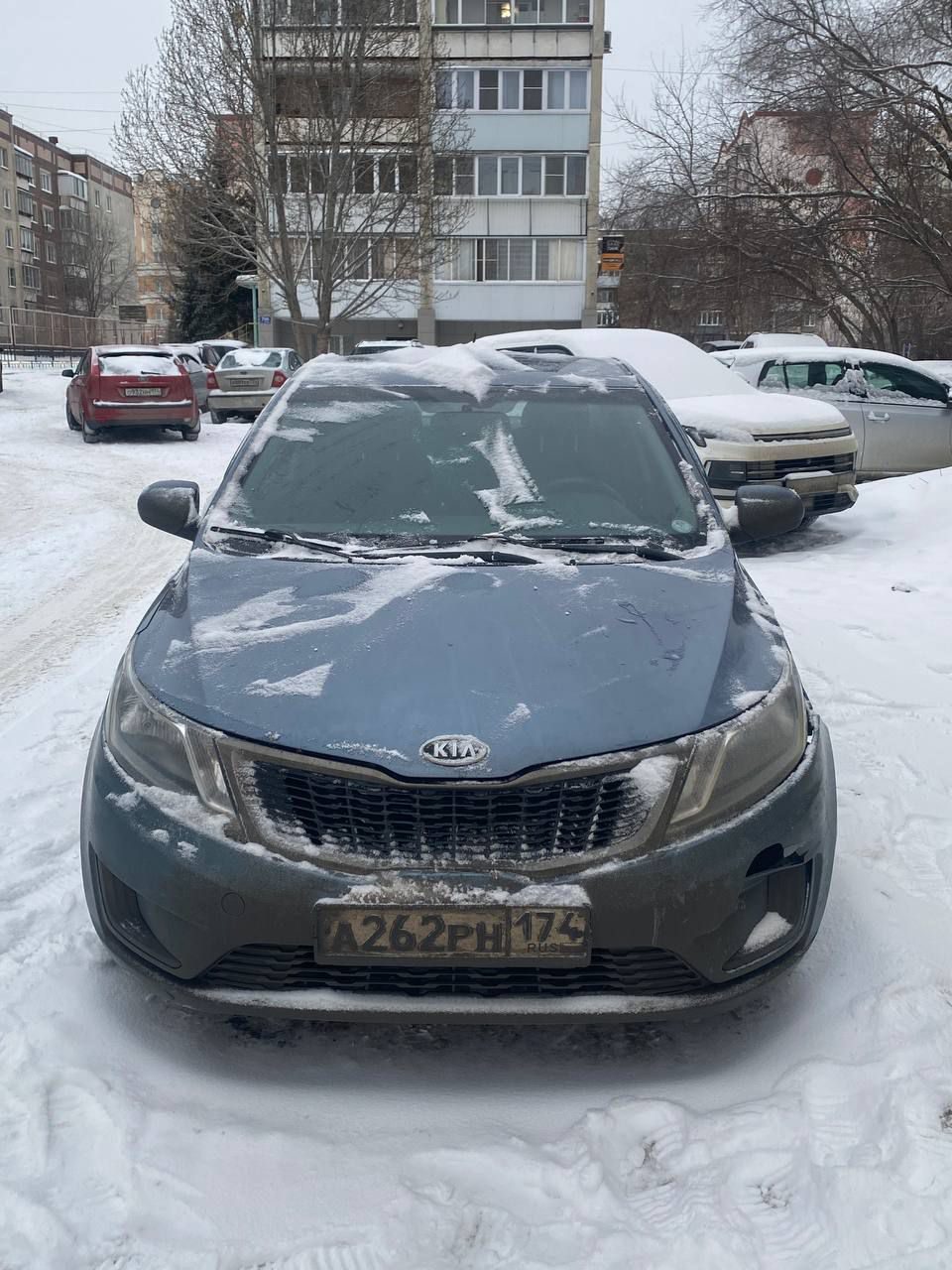 Автомобиль KIA RIO, год изготовления: 2012, цвет: Голубой, VIN: Z94CB41ABCR063170,ПТС: 78 НО705621, ГРЗ А262РН174. Собственность.
