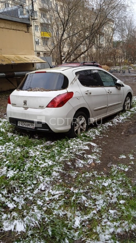 Легковой автомобиль, марка: ПЕЖО 308, год изготовления: 2008