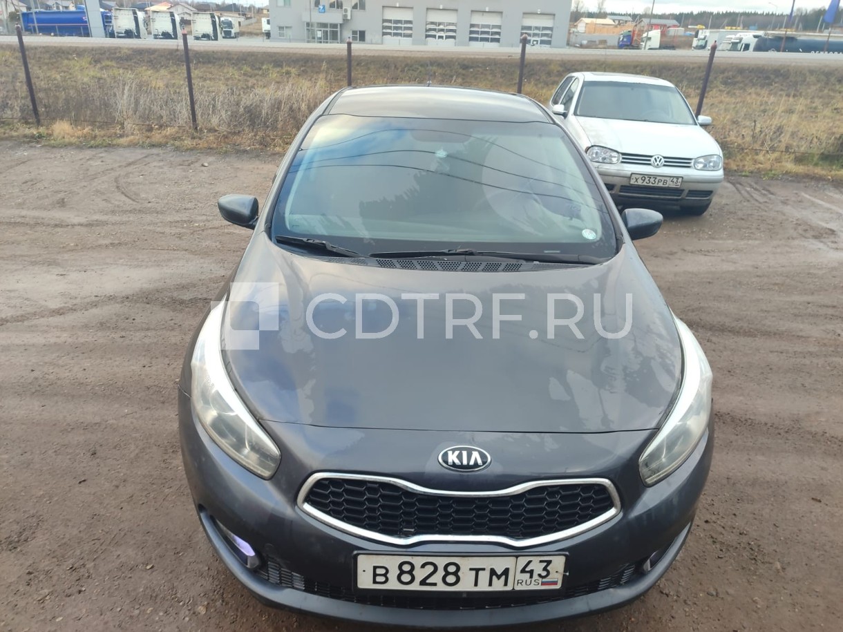 Устюгов В.А. Публичка (залог). Лот № 1: ТС – Kia Ceed, 2012 г.в., VIN – XWEHN512AD0000719