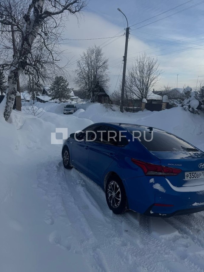 Автомобиль Hyundai Solaris, 2017 г.в., VIN: Z94K241BBJR009932. Лот №1