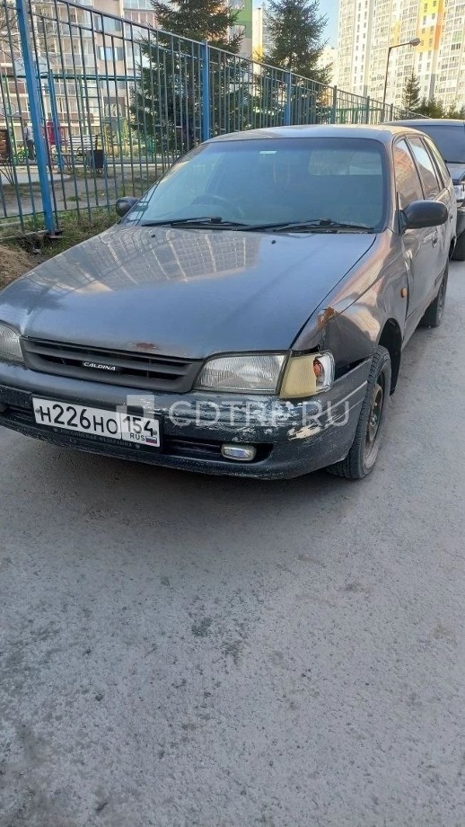 Автомобиль Toyota Caldina 1997 г.в. ET1960017254. г/н Н226НО 154.