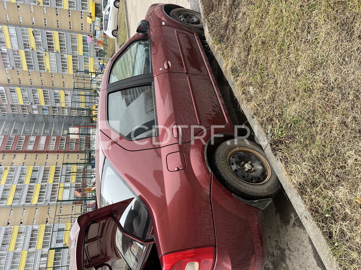 Автомобиль РЕНО Логан SR 2011 гв, красный Лот №1