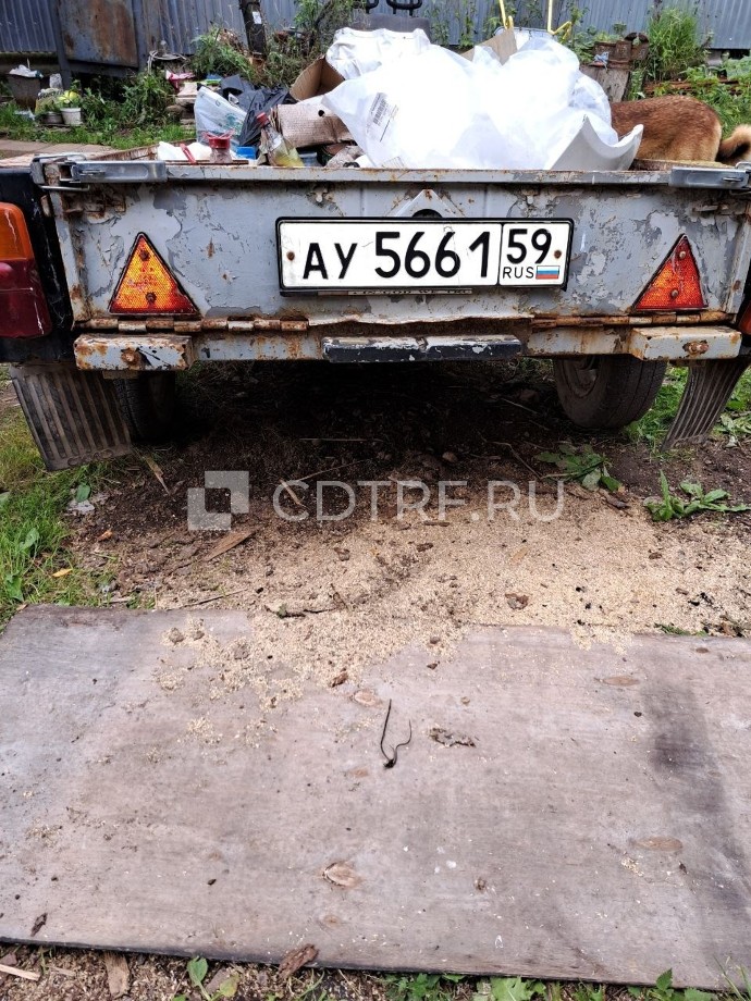 Прицеп СКИФ 700, 1993 г.в., VIN отсутствует. Лот № 2
