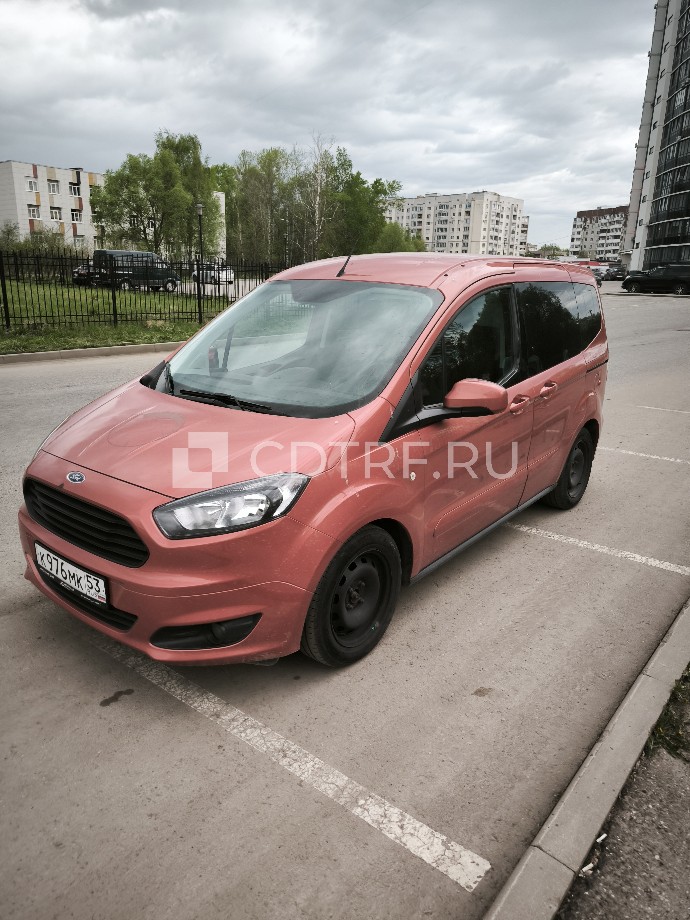 Автомобиль марки FORD TOURNEO COURIER, 2018 года выпуска, цвет оранжевый, VIN-номер...