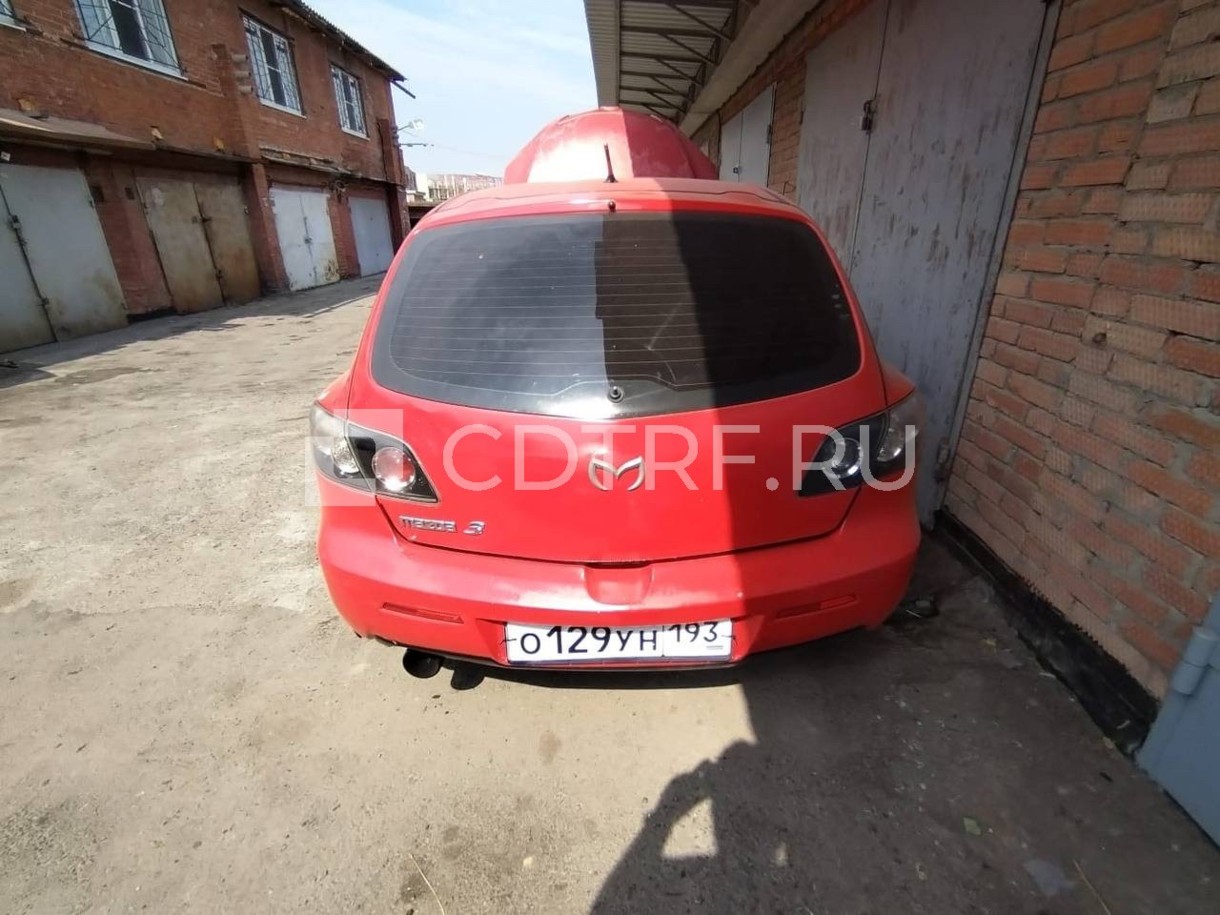 Легковой автомобиль, марка /модель – Mazda 3, год выпуска – 2006