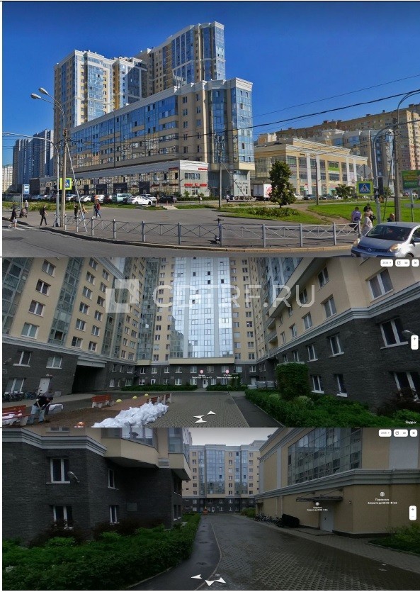 1-комнатная квартира в Санкт-Петербурге, ул. Оптиков, д. 37, стр. 1, кв. 105