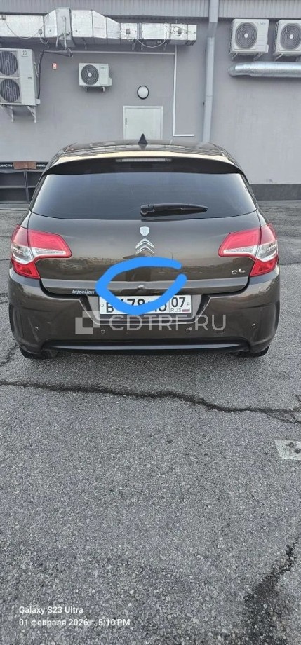 Автомобиль: Citroen С4, VIN: Z8TNC5FS9CM500797, 2012 г.в. Залогодержатель: АО "Тбанк"