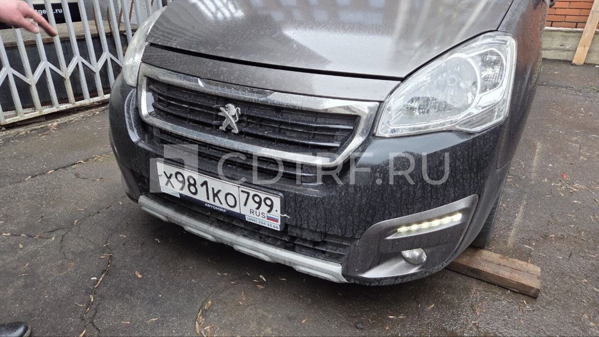 Лот № 1 Транспортное средство PEUGEOT PARTNER, 2018 г., гос. номер: Х981КО799,...