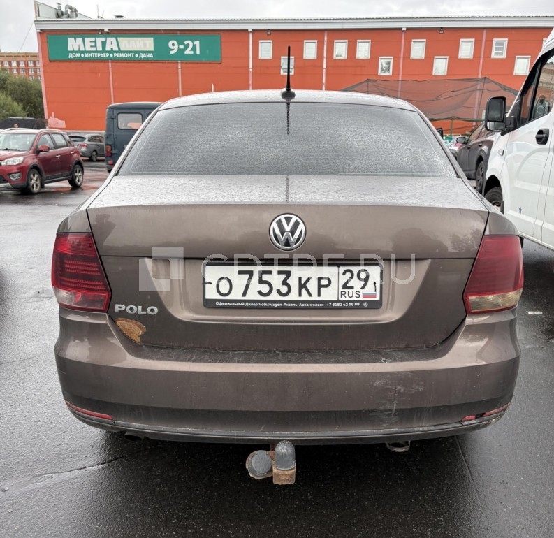 Мельчаков Егор Александрович Фольксваген Поло, 2018 г.в., VIN: XW8ZZZ61ZJG037504 Лот №1