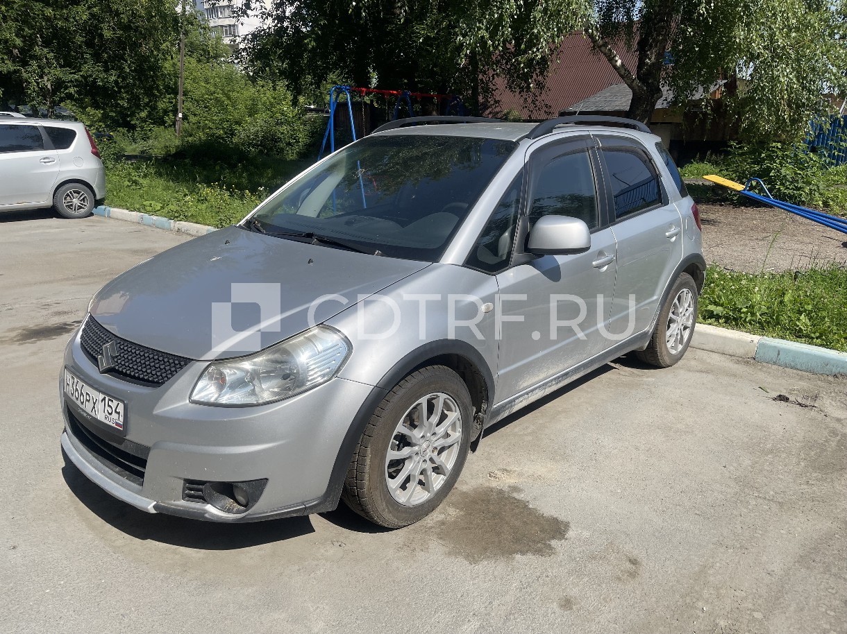 Автомобиль СУЗУКИ SX4, 2010 г., АКПП, цвет серебристый, VIN JSAGYB21S00350243