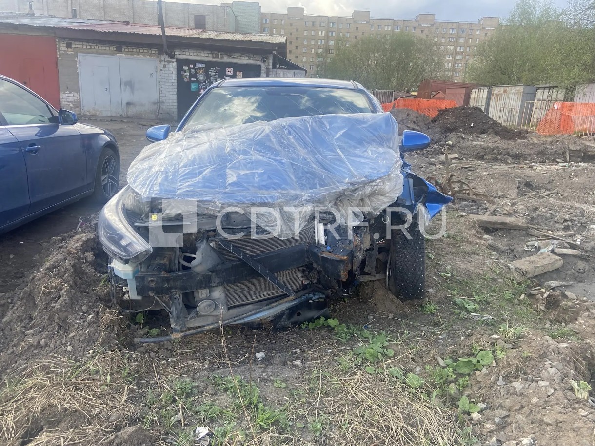 Автомобиль после ДТП, марка: Hyundai Solaris, VIN:Z94K241CBKR088524, Год выпуска:2018
