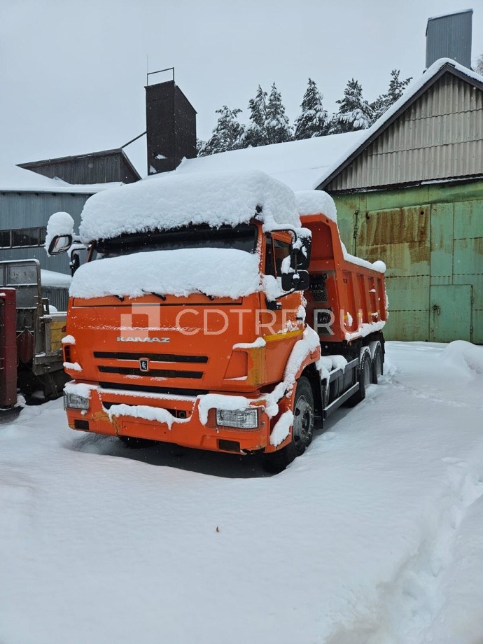 Лот №10. КАМАЗ 65115, 2020 г., оранжевый
