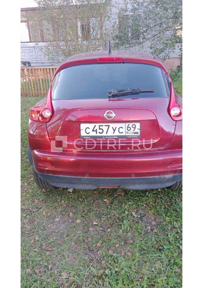 NISSAN JUKE; 2012 г.в.; залог АО "АТБ"