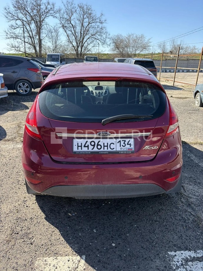 FORD FIESTA, год изготовления – 2009, (VIN): WF0JXXGAJJ9U50542, г.р.з. Н496НС134