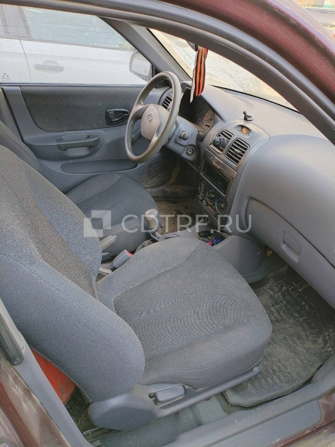 Транспортное средство HYUNDAI ACCENT, 2007 г.в., VIN X7MCF41GP7M131783, цвет красный.