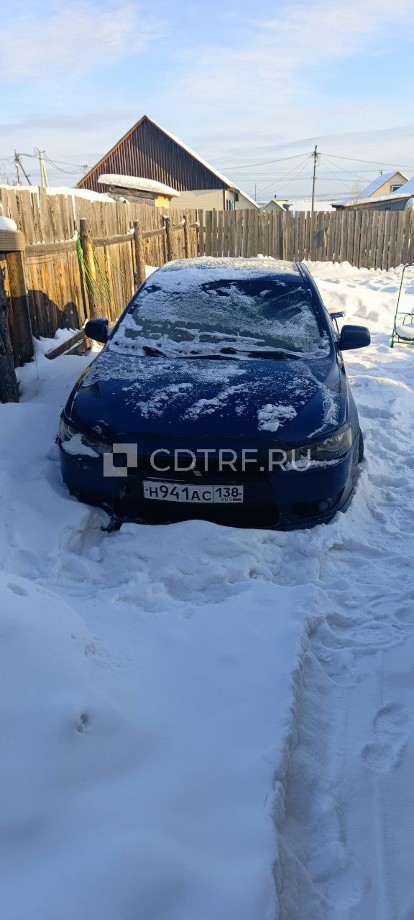 Автомобиль, марка: Mitsubishi, модель: Lancer 2.0, год изготовления: 2007, цвет: синий
