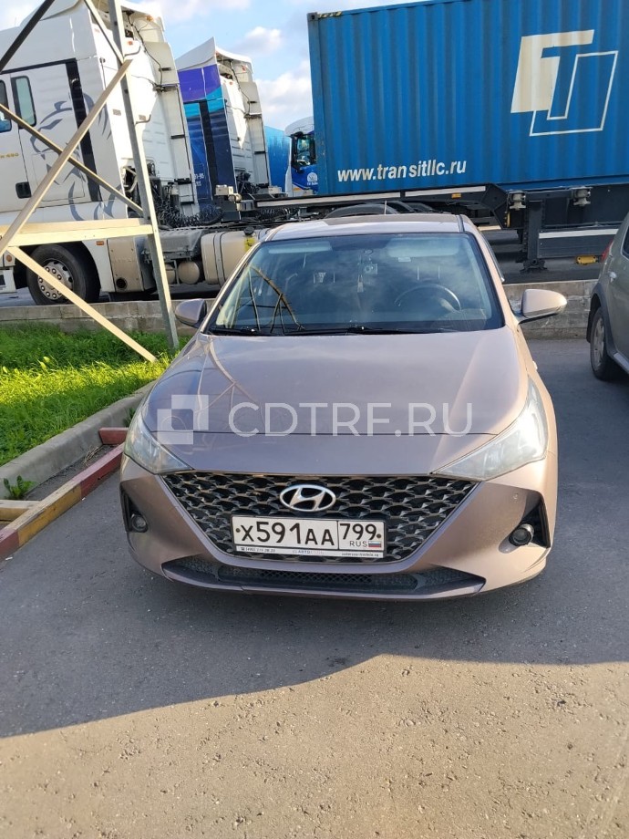 Автомобиль марки HYUNDAI модель SOLARIS 2020 г.в. VIN-номер Z94K341CBMR219895