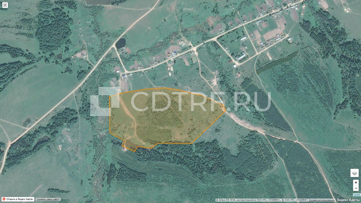 Земельный участок площадью 260000 +/- 4462 кв. м., адрес: Пермский край, Куединский район