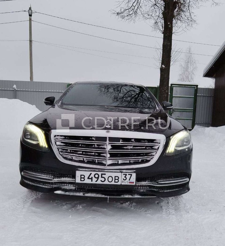 Автомобиль Мерседес-Бенц S 450 4MATIC, 2017 года, гос. № В495ОВ37