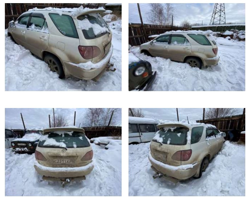 Автомобиль легковой TOYOTA HARRIER (ТОЙОТА ХАРРИЕР) 1999 гв