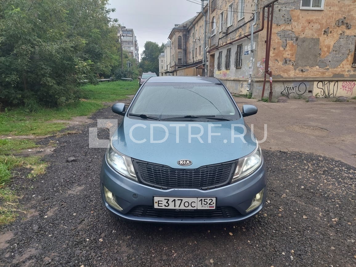 Залоговое транспортное средство KIA RIO, тип ТС: легковой седан, 2011 года выпуска.