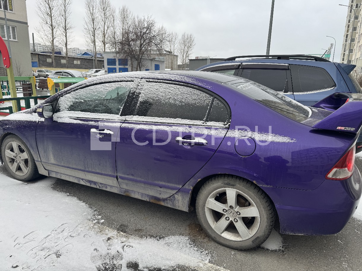 Лот №1 Автомобиль марки Honda CIVIC, VIN JHMFD16708S204146, 2007 г.в., цвет- фиолетовый