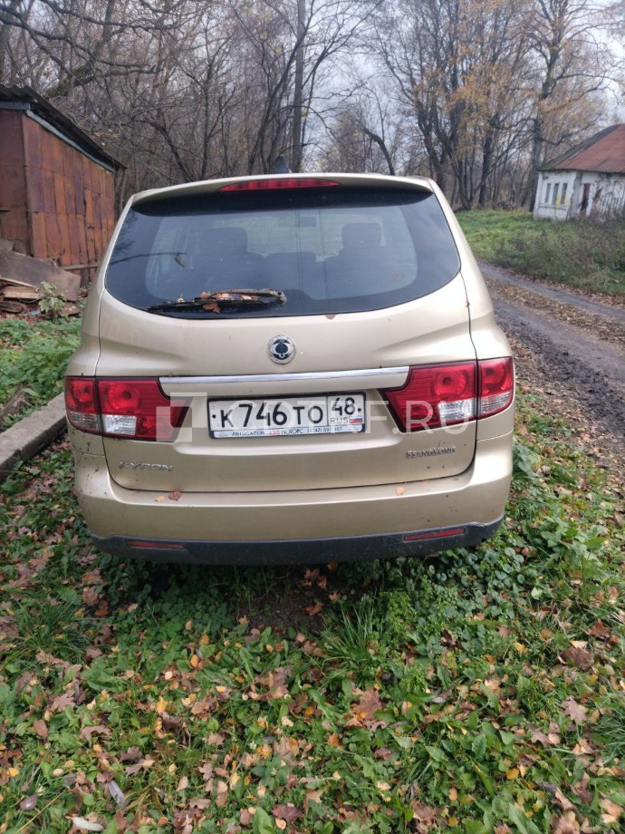 Автомобиль SSANG YONG KYRON, 2008 г.в., VIN KPTS0A1KS9P107941