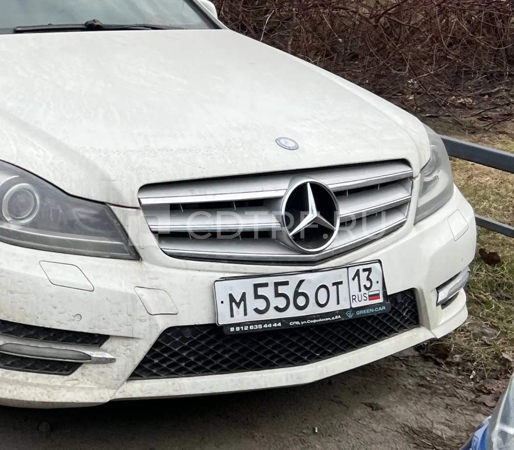 Легковой автомобиль MERCEDES-BENZ C180 Год выпуска: 2011 Цвет: белый.