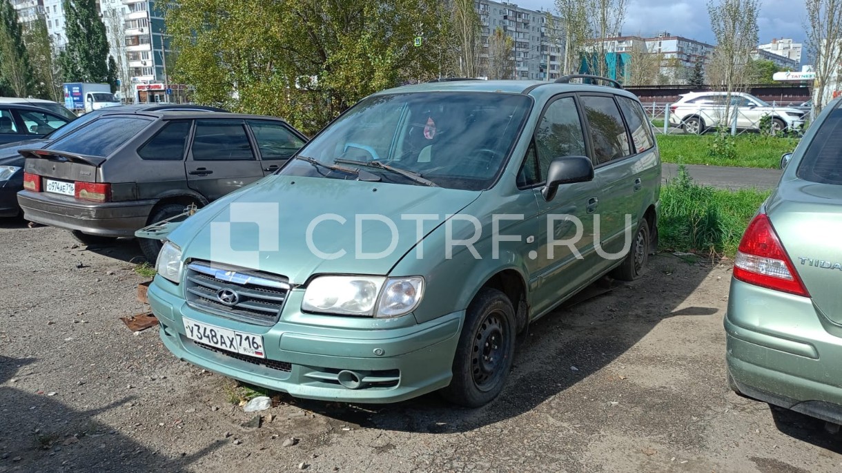 Легковой автомобиль, HYUNDAI TRAJET 2.0, г/н: У348АХ716, должник Гильмутдинов Э.Д.