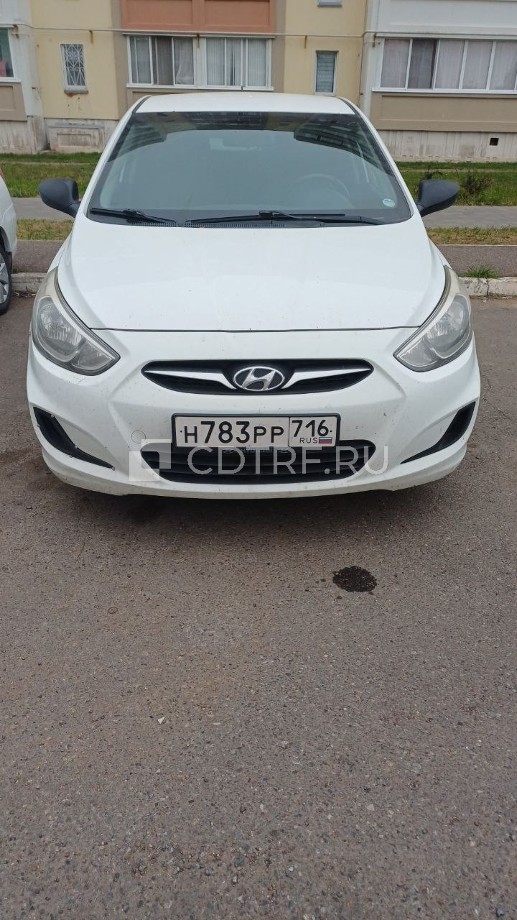 ТС Hyundai Solaris, 2011 г.в., цвет: белый, VIN: Z94CT41CBBR089885