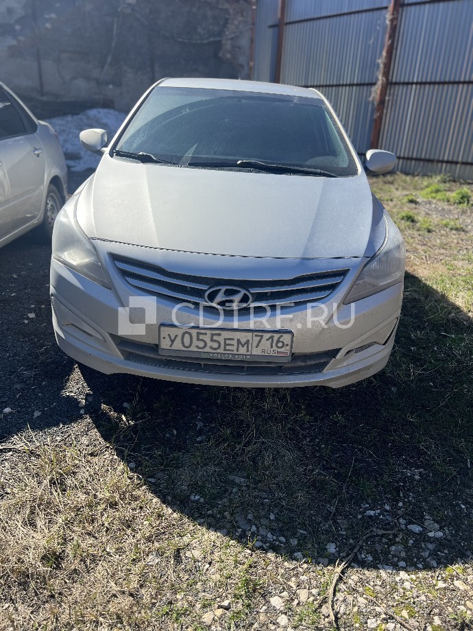 ЛОТ № 1 Легковой автомобиль марки HYUNDAI SOLARIS 2015года выпуска, VIN: Z94CT41CBFR424125