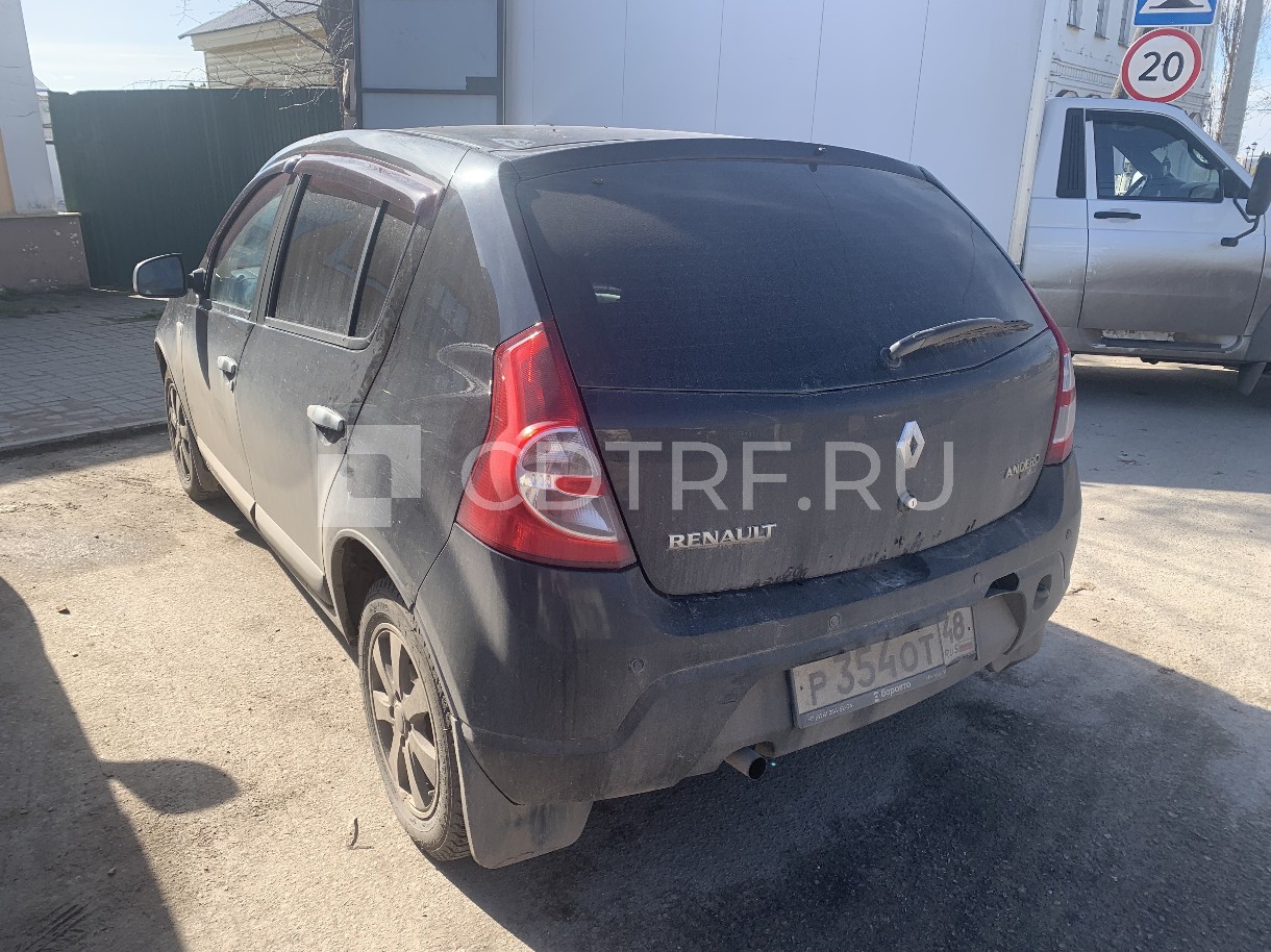 Транспортное средство RENAULT SR, 2011 года выпуска, VIN X7LBSRB1HBH389492