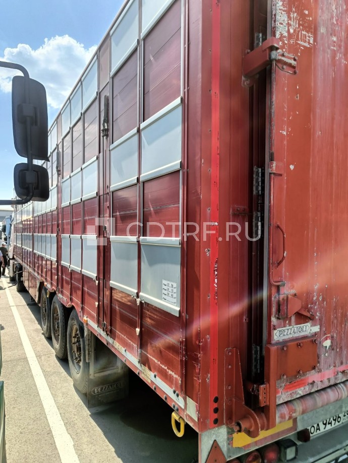 Полуприцеп фургон PEZZAIOLI SBA63, VIN ZFJSBA63UCM004781, 2012 г.в., грз ОА 9496 26