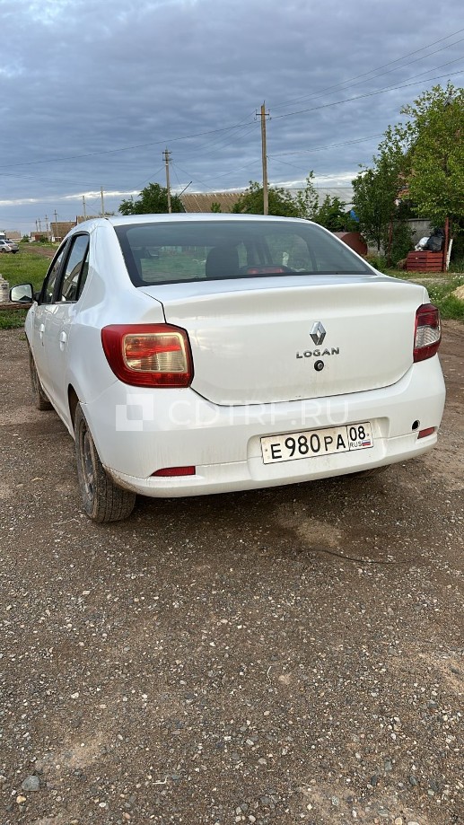 Автомобиль Renault Logan, 2020 г.в., цвет белый, VIN X7L4SRLTB66509226