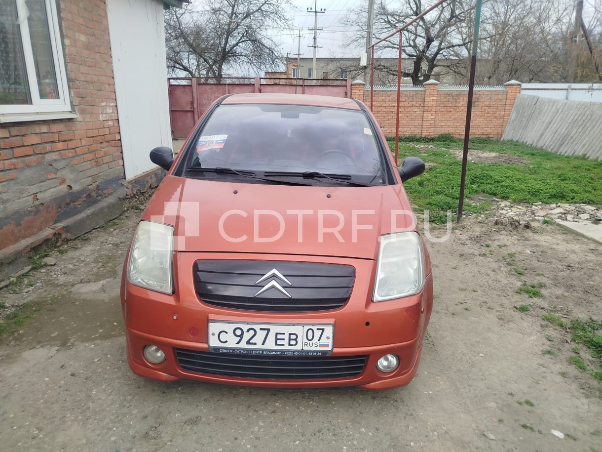Легковой автомобиль Ситроен С2. VIN: VF7JMKFVB97292649, 2005 года выпуска.