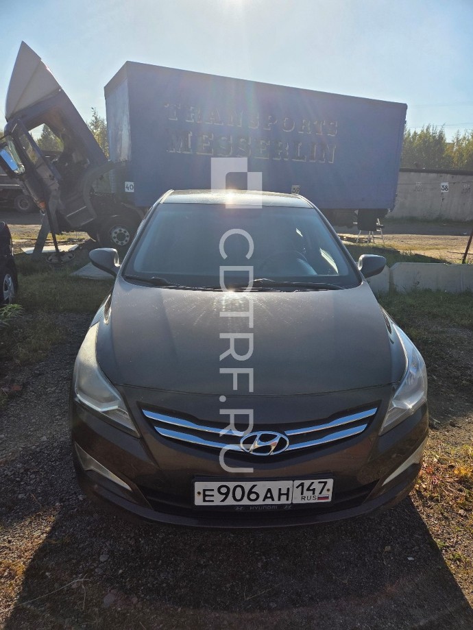 Трунилов Е. Г. Лот №1 - Автомобиль HYUNDAI SOLARIS